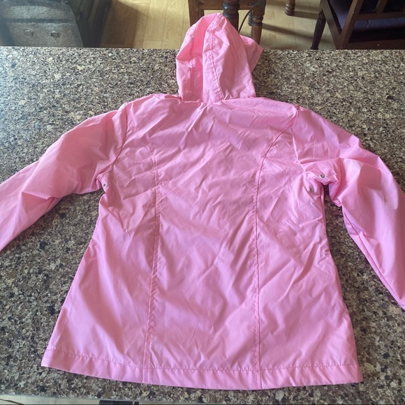 CHEROKEE Girls XL  rain and wind jacket Fits ladies S-M. Packs tiny Lightweight - Picture 4 of 9